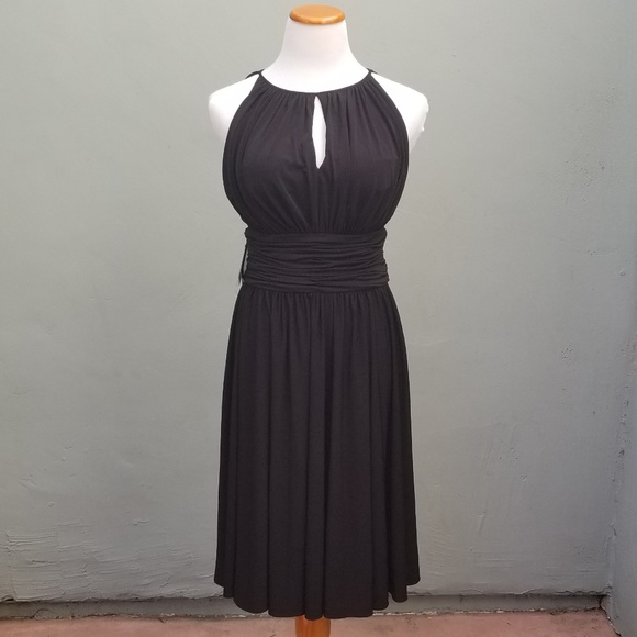 White House Black Market Dresses & Skirts - WHBM Midi Black Dress NWT